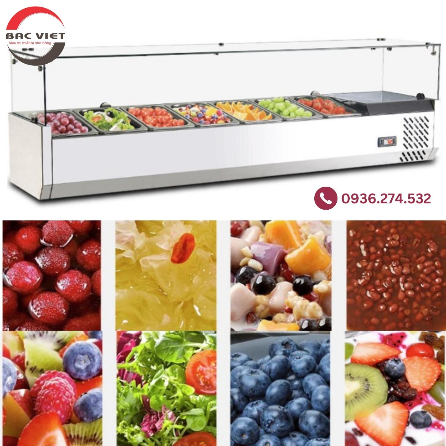 TỦ TRƯNG BÀY SALAD - TẠO ĐIỂM NHẤN TẠI NHÀ HÀNG CỦA BẠN!