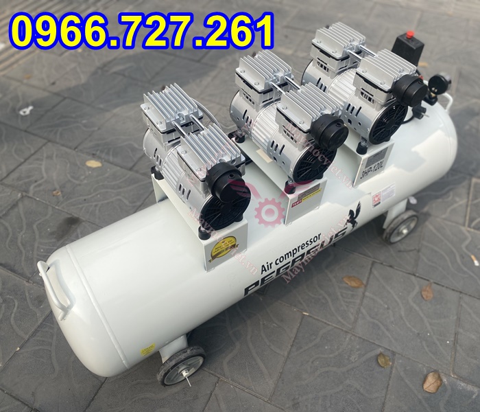Máy nén khí không dầu Pegasus TM-OF750x3-120L 3Hp