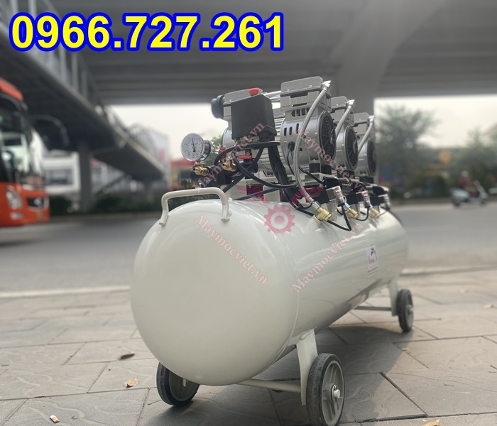 Máy nén khí không dầu Pegasus TM-OF750x3-120L 3Hp