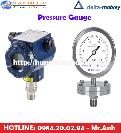 đồng hồ áp suất Delta Mobrey tại việt nam