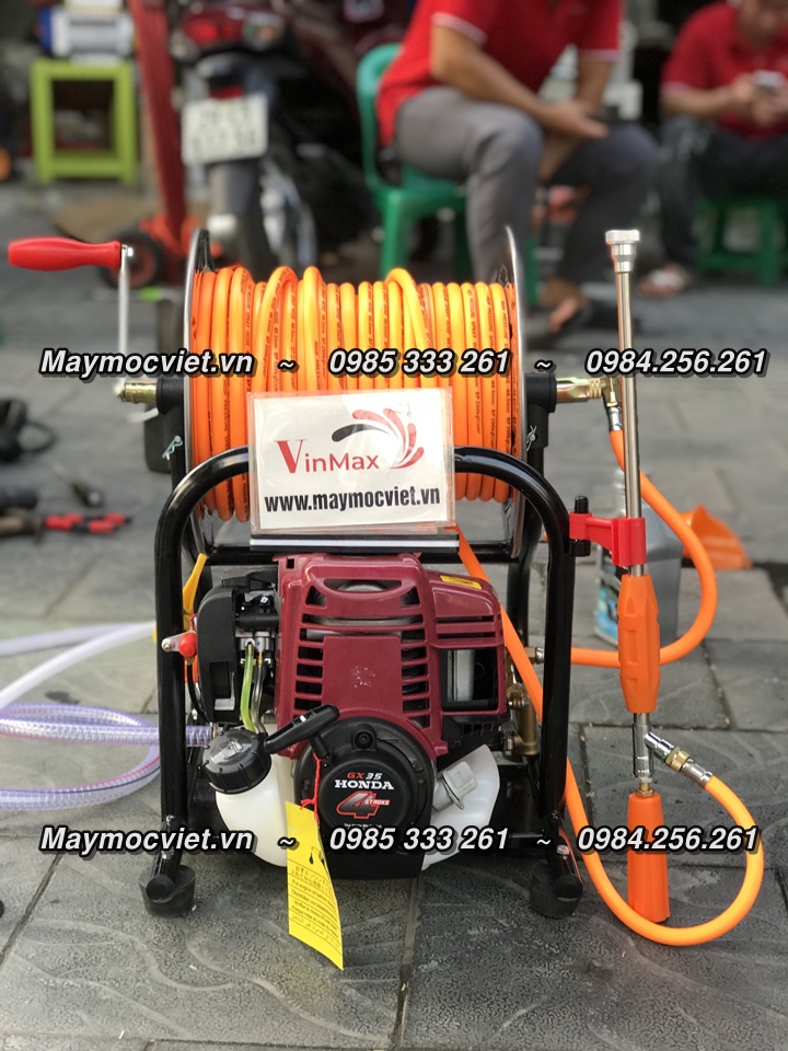 Máy phun thuốc trừ sâu 2HP chạy xăng động cơ Gx35