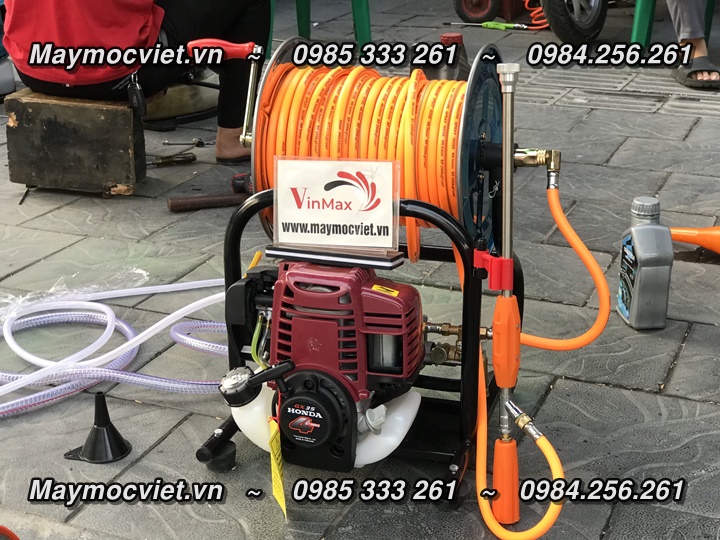 Máy phun thuốc trừ sâu 2HP chạy xăng động cơ Gx35
