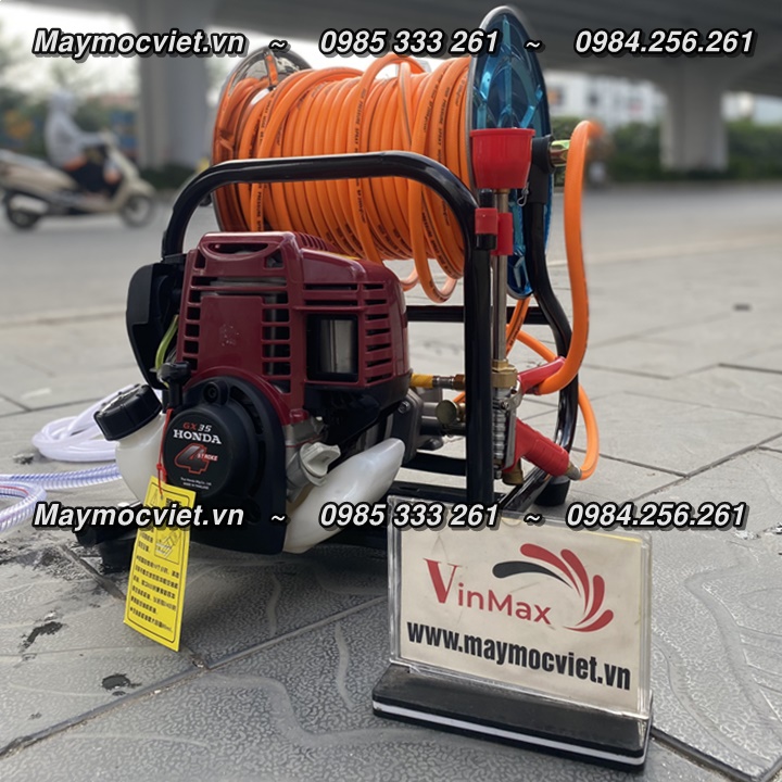 Máy phun thuốc trừ sâu 2HP chạy xăng động cơ Gx35