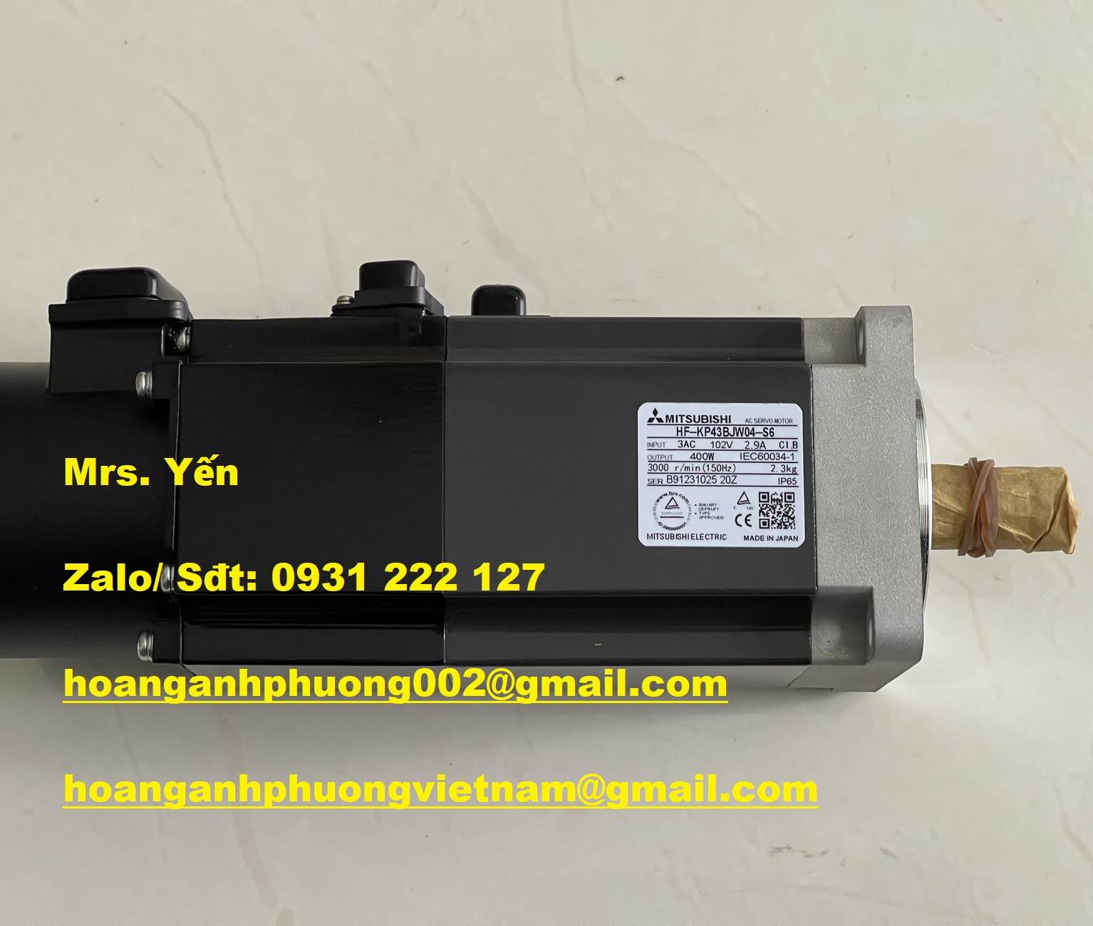 Mitsubishi theo máy giá tốt tại Bình Dương  HF-KP43BJW04-S6