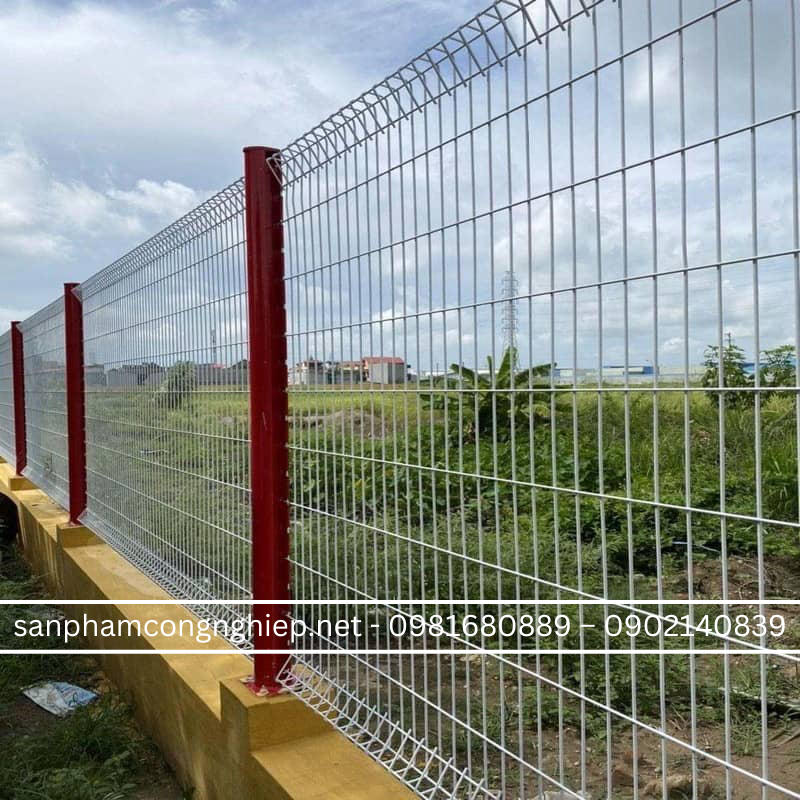 Hàng rào lưới thép mạ kẽm ô 50x150mm giá rẻ bất ngờ