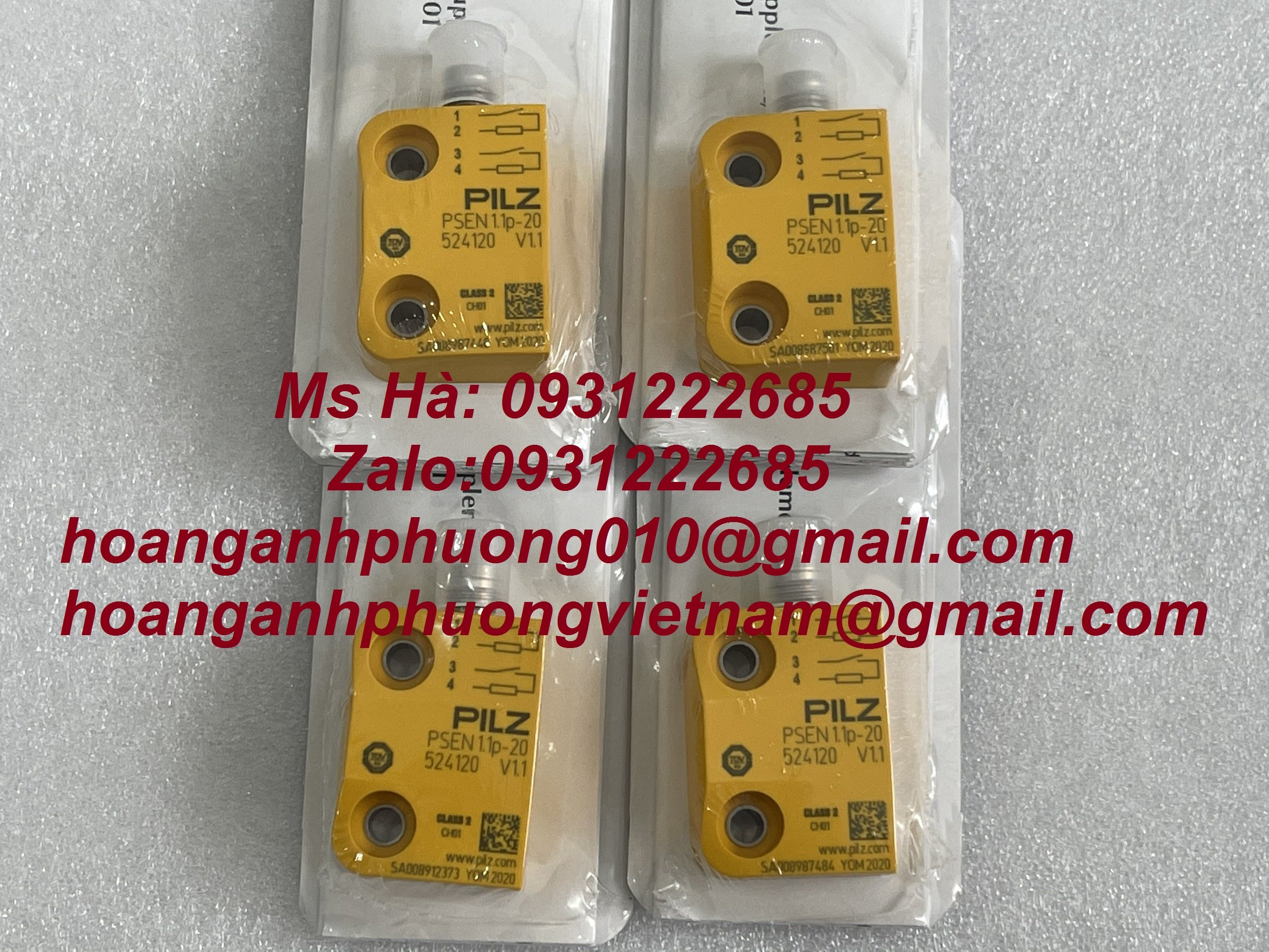 Nhập khẩu giá tốt dòng Pilz PSEN 1.1p-20/8mm/1 switch - Bình Dương