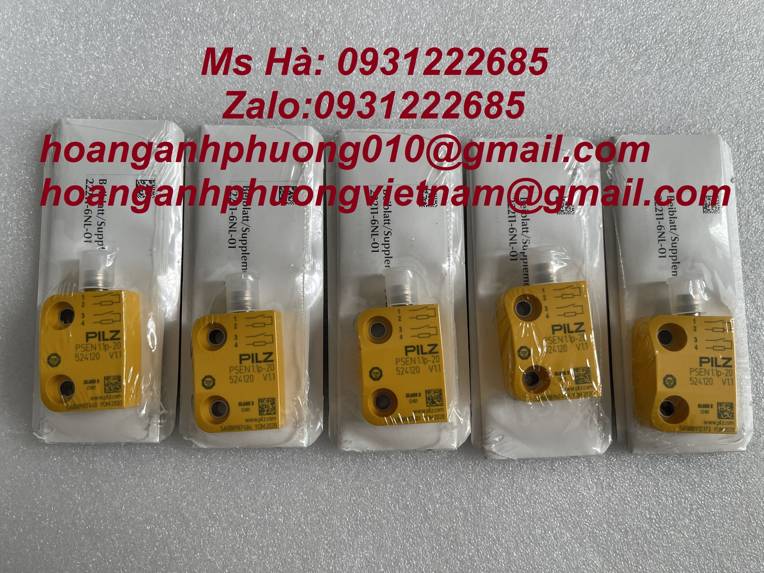 Nhập khẩu giá tốt dòng Pilz PSEN 1.1p-20/8mm/1 switch - Bình Dương