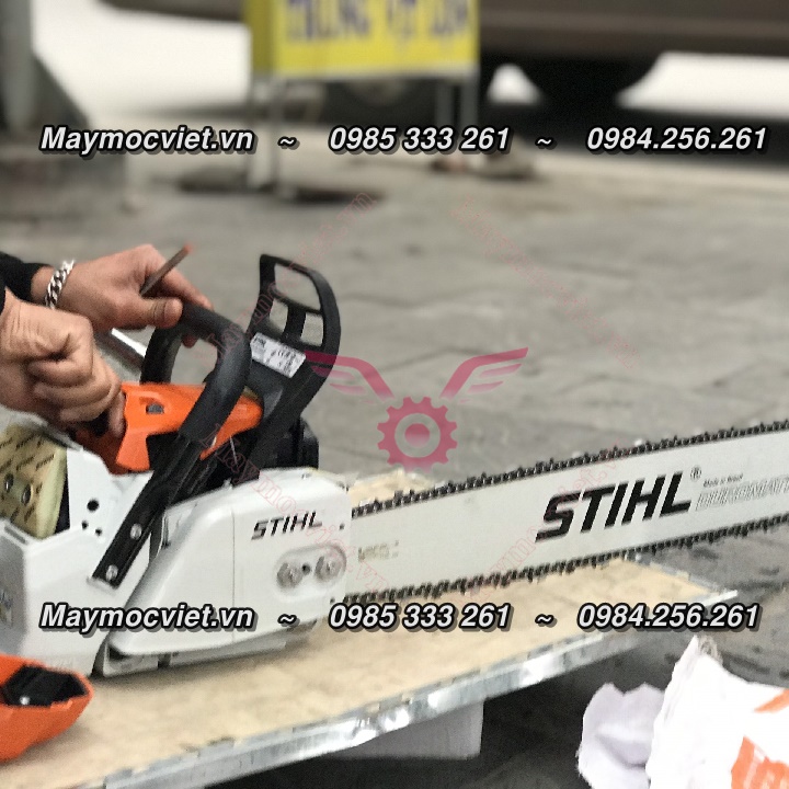 Máy cưa xích cầm tay dùng xăng STIHL MS382 thế hệ mới