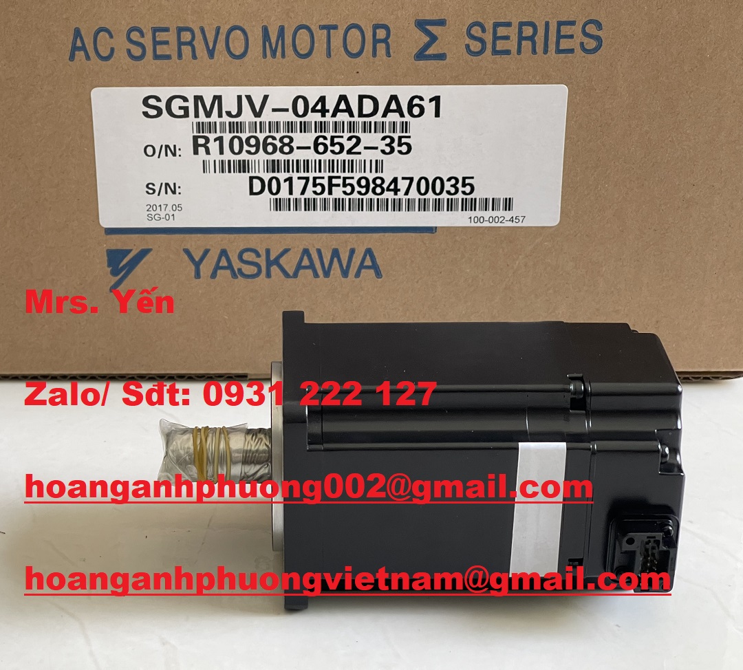 Bạn đang tìm Động cơ 400w SGMJV-04ADA61  Liên hệ nhận báo giá ngay