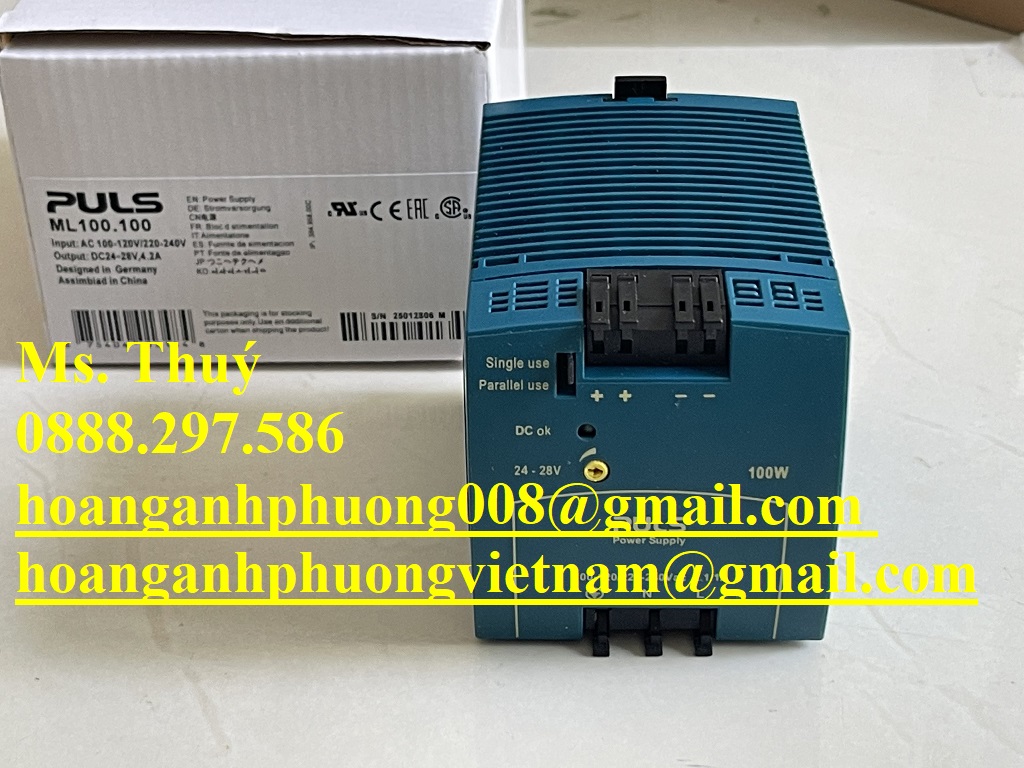 Bộ nguồn ML100.100 - PULS giá tốt - BH 12 tháng chính hãng