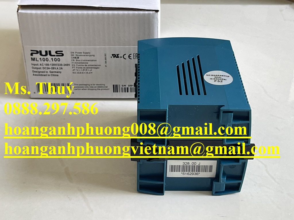 Bộ nguồn ML100.100 - PULS giá tốt - BH 12 tháng chính hãng