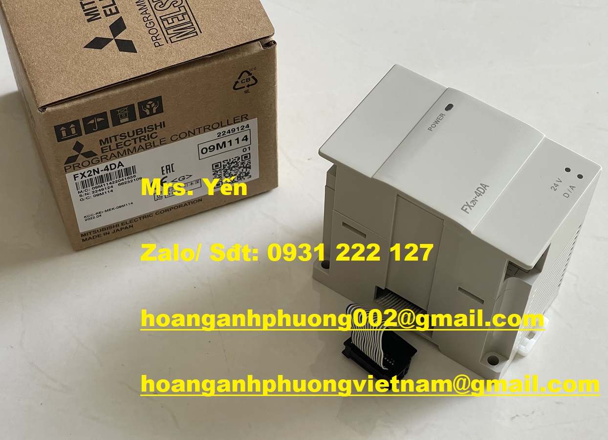 FX2N-4DA MÔ ĐUN MỞ RỘNG MITSUBISHI  GIÁ TỐT TẠI HOÀNG ANH PHƯƠNG