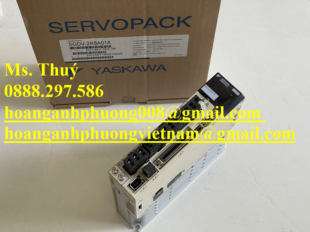 SGDV-2R8A01B - Servo Yaskawa - New 100% - Hoàng Anh Phương