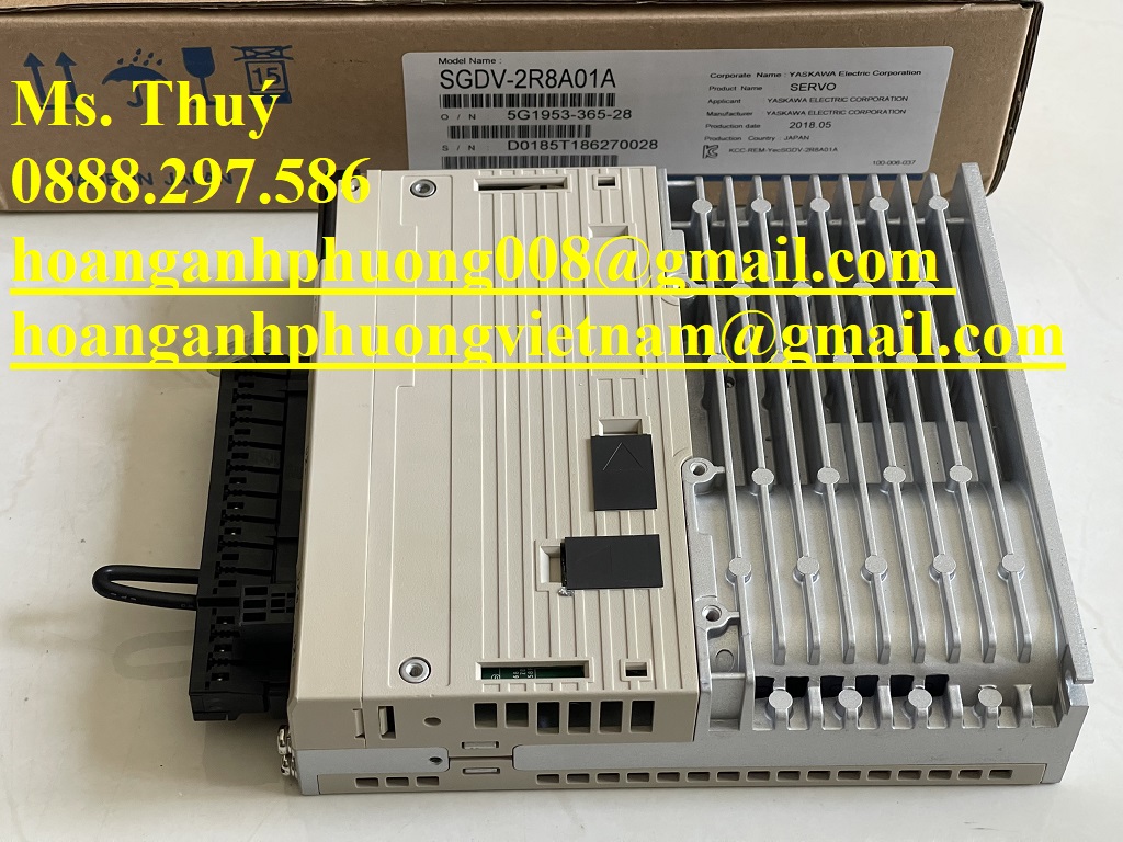 SGDV-2R8A01B - Servo Yaskawa - New 100% - Hoàng Anh Phương
