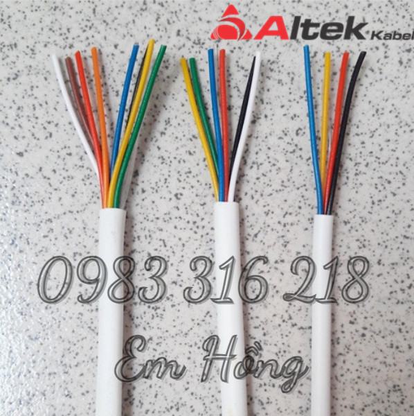Cáp tín hiệu báo cháy 4x0.22, 6x0.22, 8x0.22
