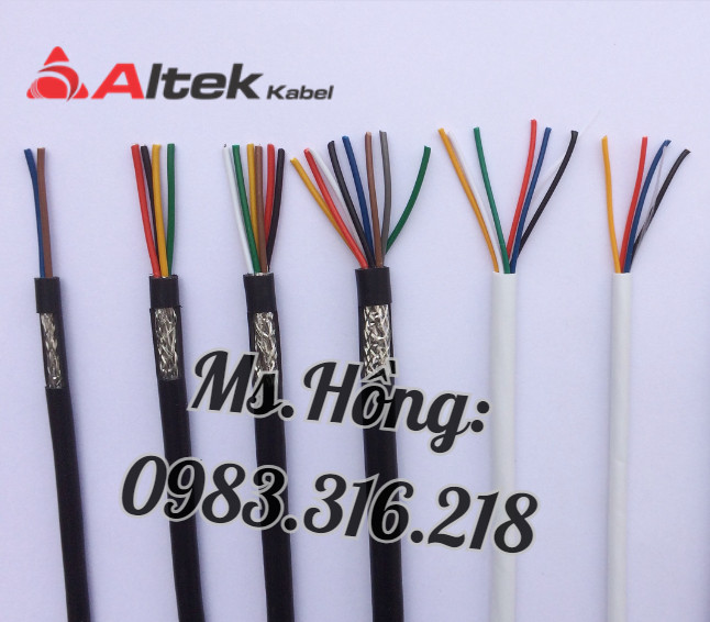 Cáp tín hiệu báo cháy 4x0.22, 6x0.22, 8x0.22