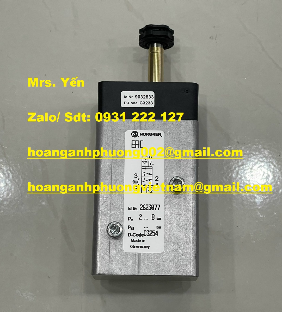 Van điện từ Norgren 2623077 Hàng nhập khẩu trực tiếp