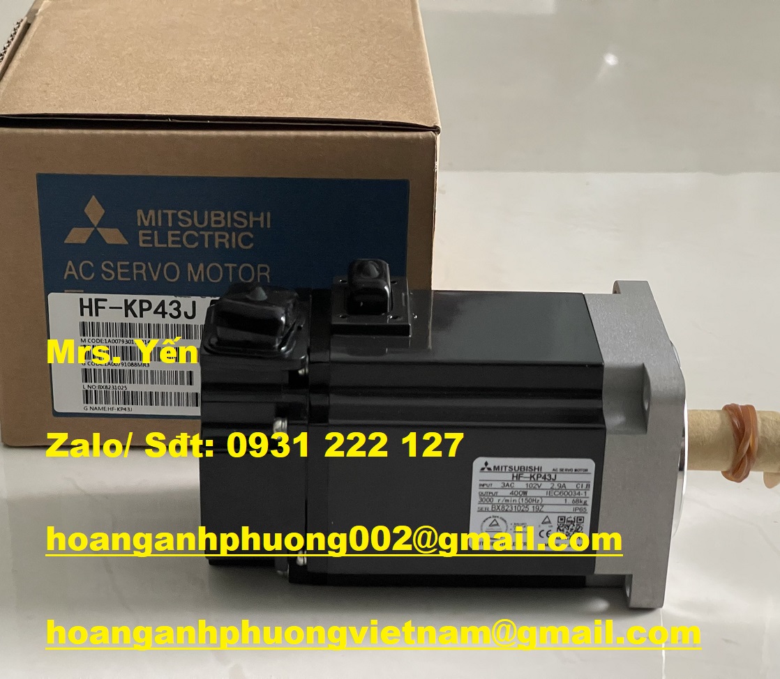 HF-KP43BJW04-S6 Motor 400W Mitsubishi  nhập khẩu trực tiếp