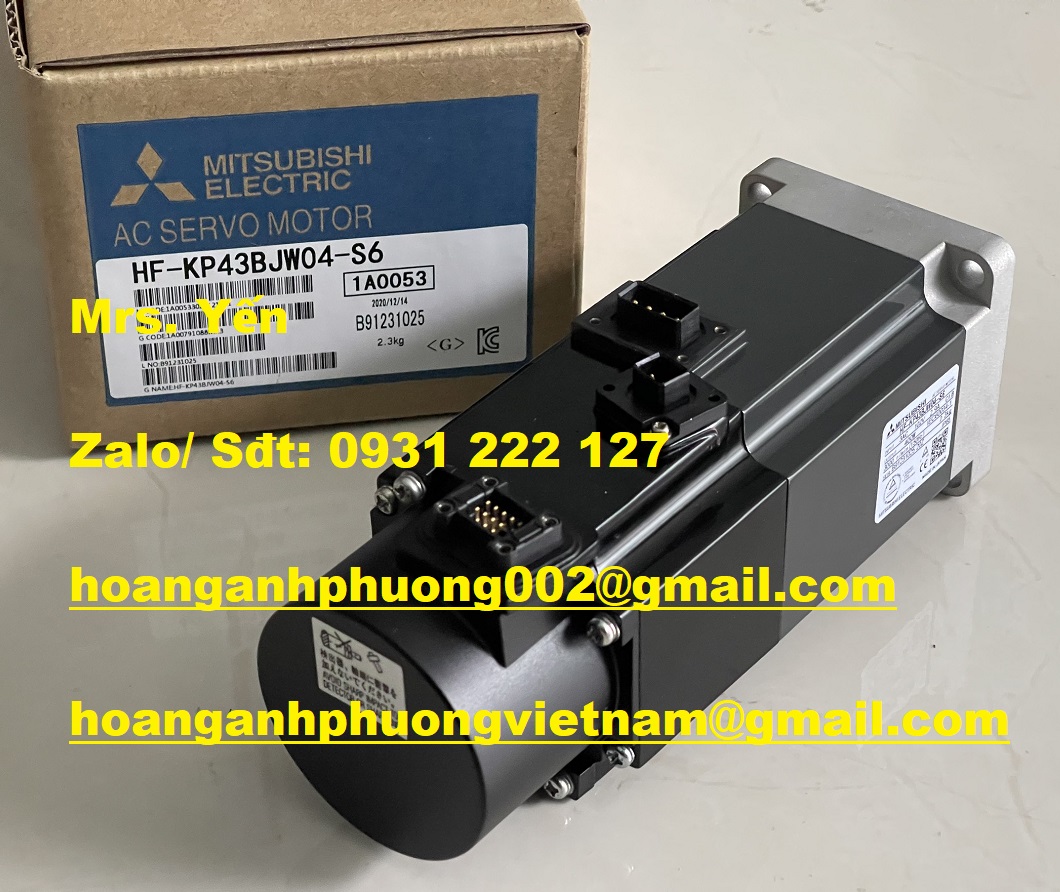 HF-KP43BJW04-S6 Motor 400W Mitsubishi  nhập khẩu trực tiếp