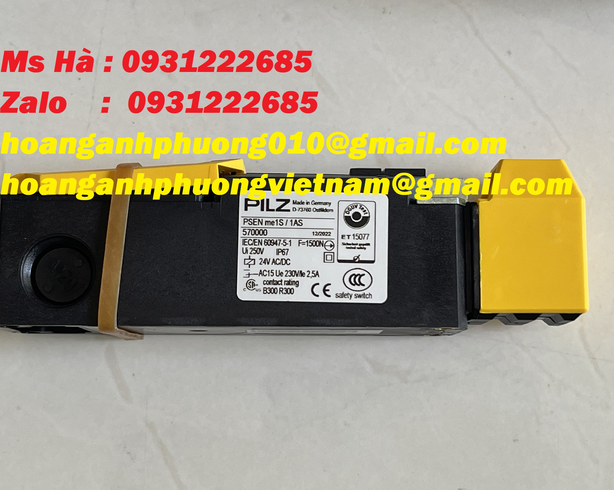 Công tắc Pilz nhập khẩu chính hãng PSEN me1S/1AS - Bình Dương