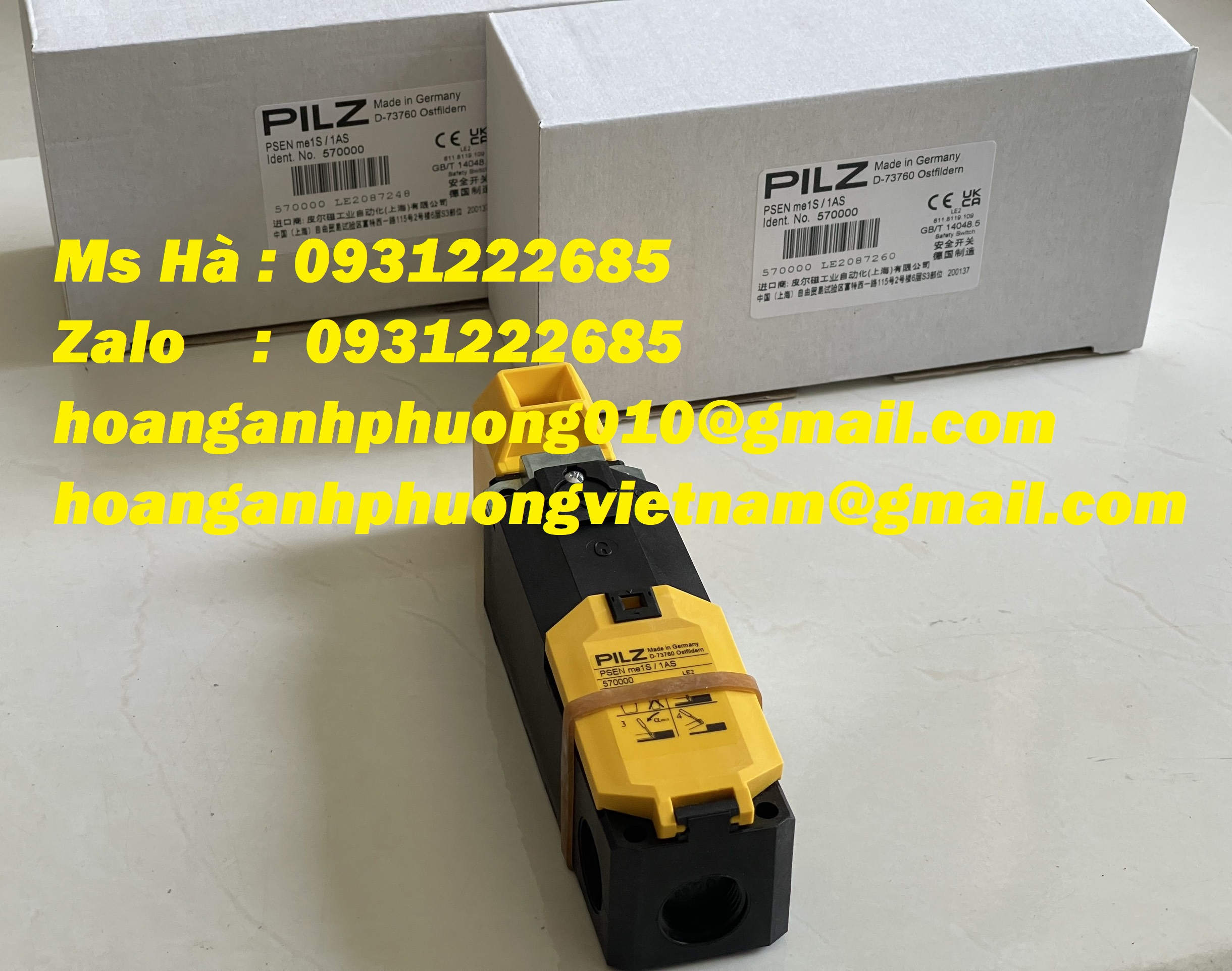 Công tắc Pilz nhập khẩu chính hãng PSEN me1S/1AS - Bình Dương