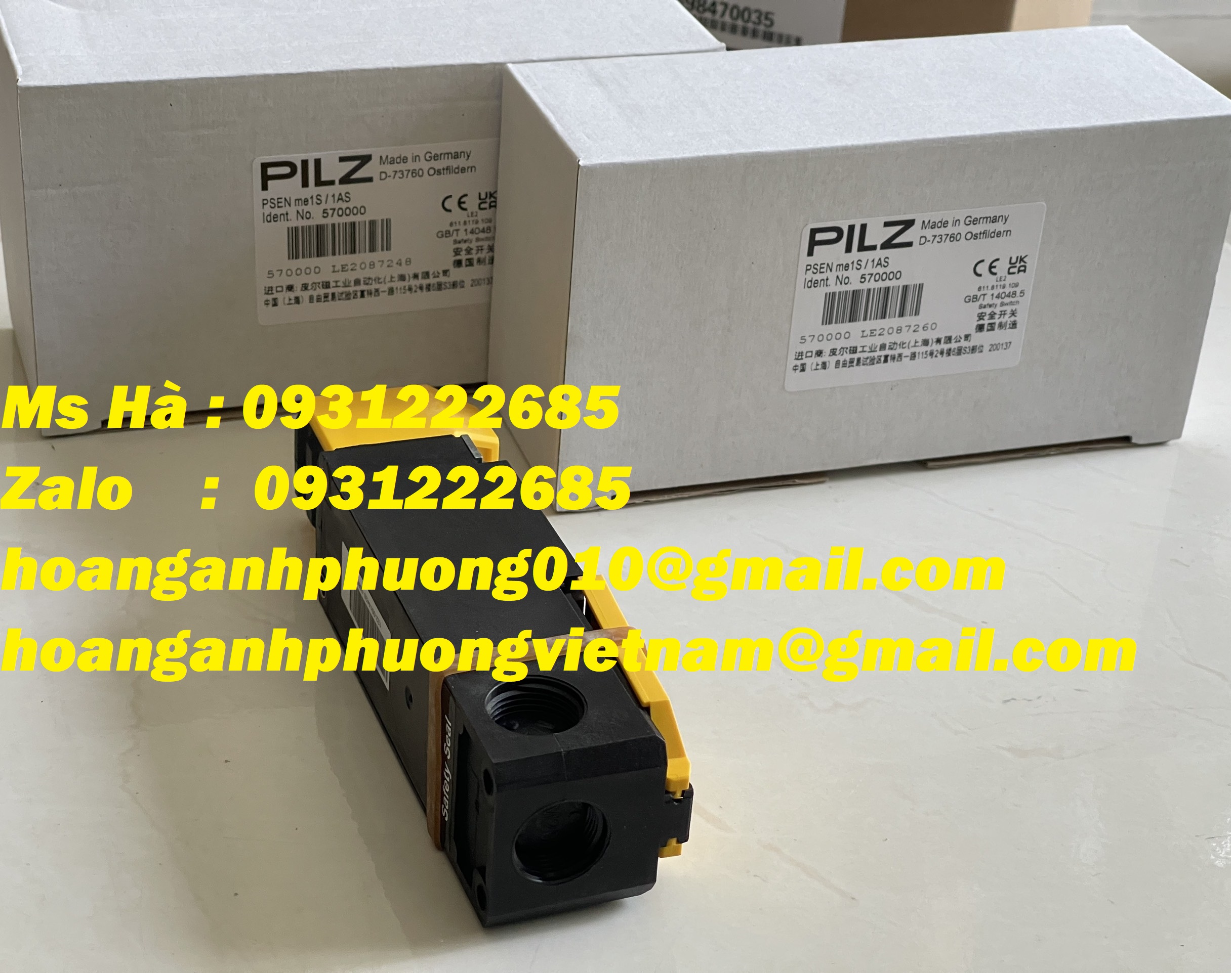 Công tắc Pilz nhập khẩu chính hãng PSEN me1S/1AS - Bình Dương