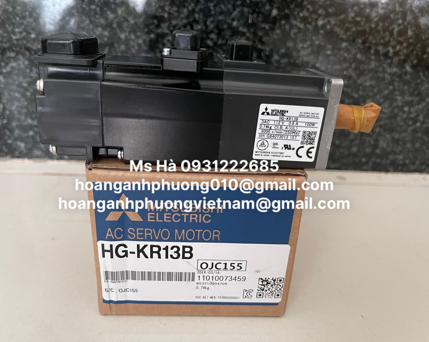 HG-KR13  Mitsubishi electric  động cơ nhập khẩu trực tiếp