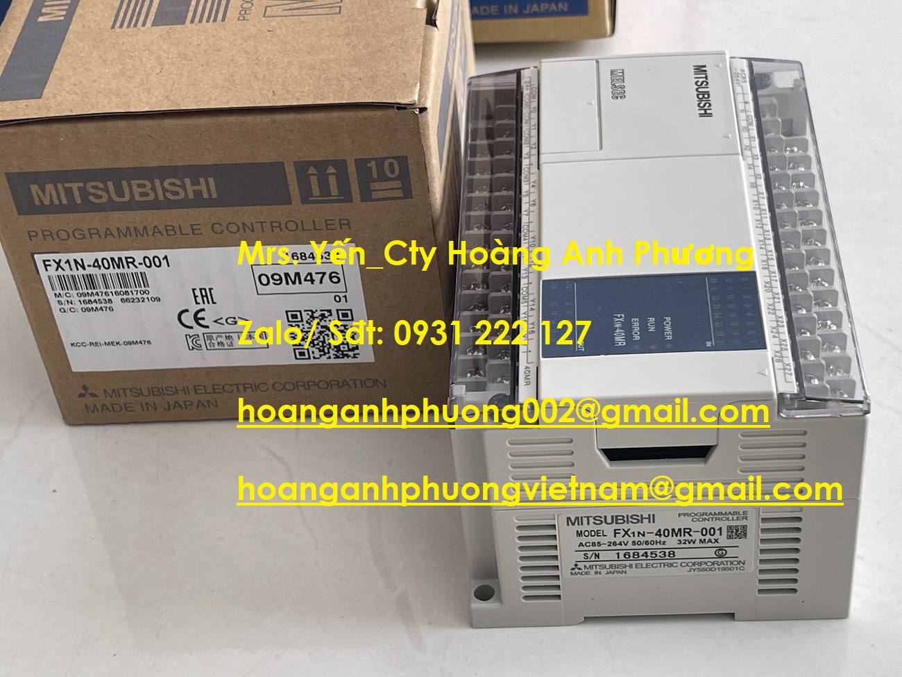 FX1N-40MR-001 PLC MITSUBISHI GIÁ NHẬP TRỰC TIẾP HÃNG