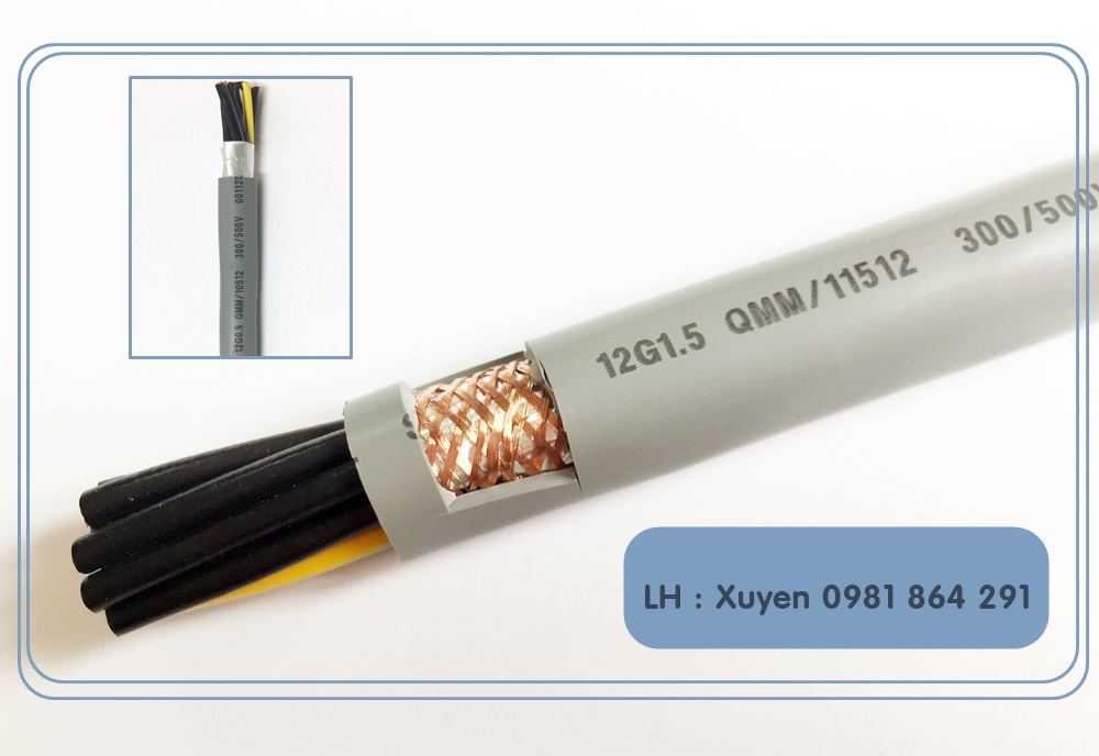 Cáp điều khiển 12C,12x0.5,12x0.75,12x1.0,12x1.5mm2 hãng Altek Kabel