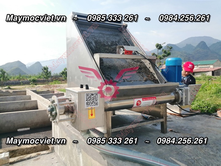 Ứng dụng máy tách phân trong xử lý chất thải chăn nuôi