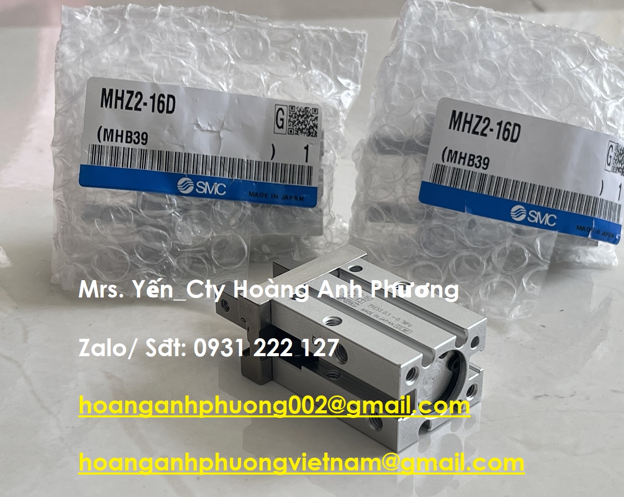 Xy lanh kẹp SMC MHZ2-16D, giá tốt tại Hoàng Anh Phương, BD