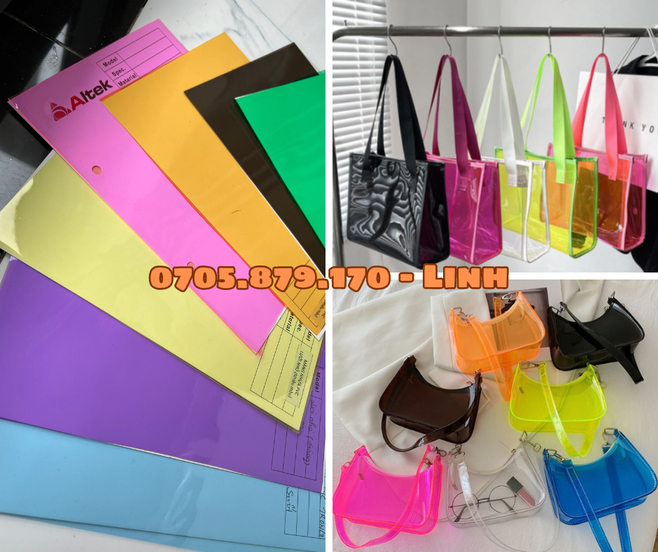 Giá Gốc Màng Nhựa Trong Màu (Giao Hàng Toàn Quốc)