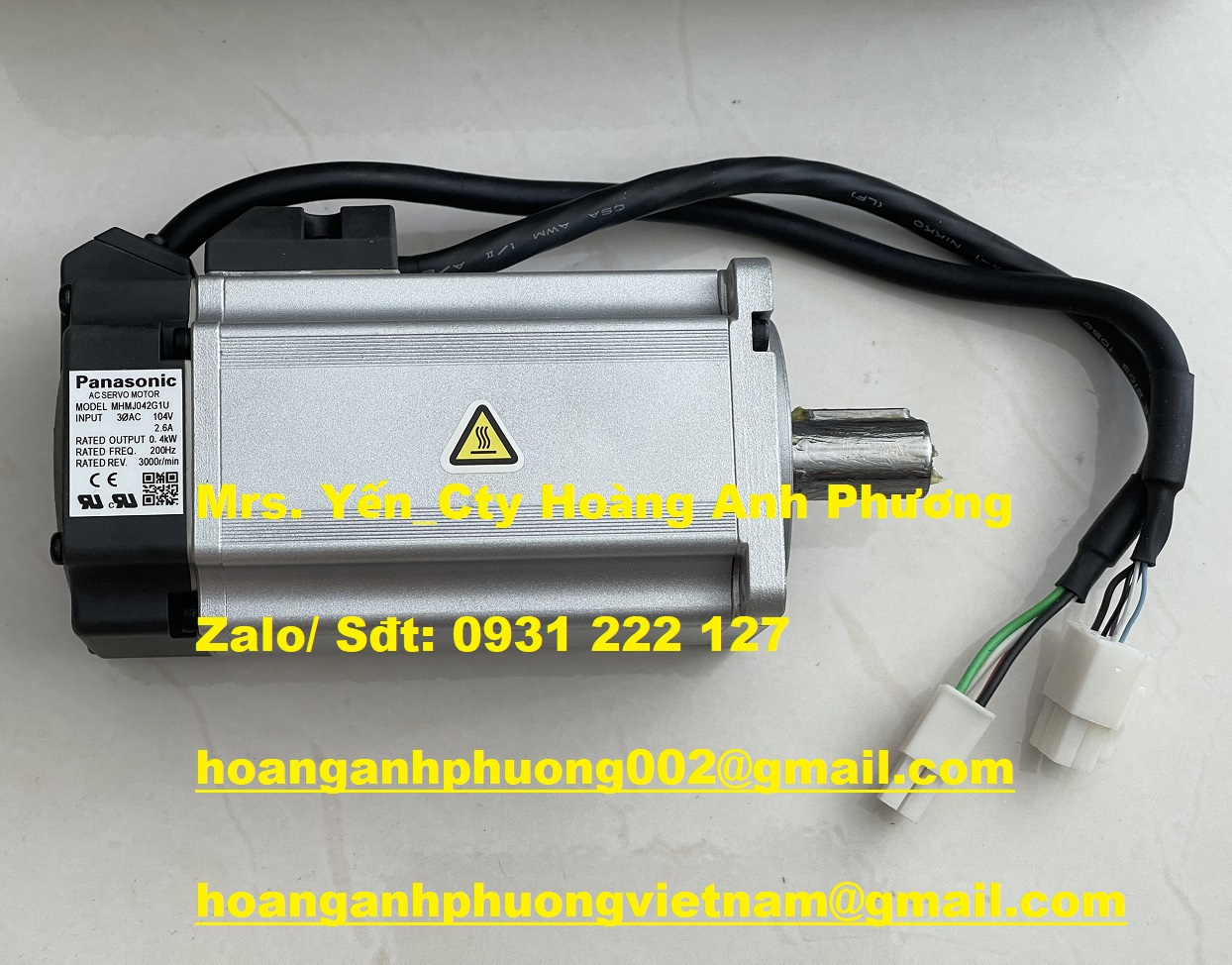 MHMJ042G1U Động cơ Panasonic 0.4kw giá tốt tại Bình Dương
