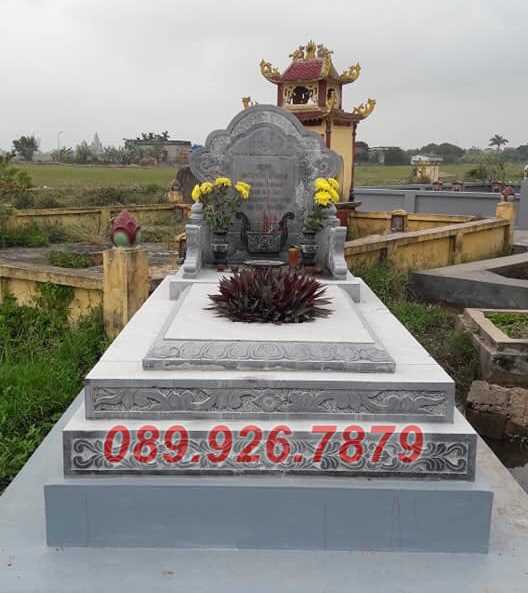 Sài Gòn thanh lý 40+ mộ đá đẹp mẫu 2023 - Mộ tam cấp có mái che đẹp