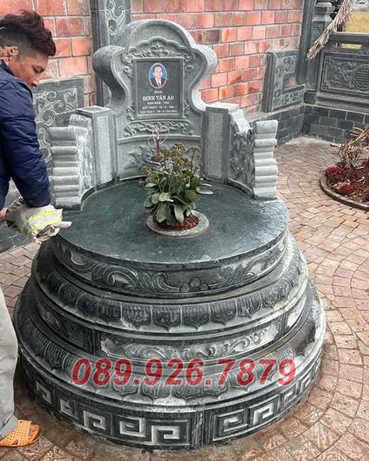 Sài Gòn thanh lý 40+ mộ đá đẹp mẫu 2023 - Mộ tam cấp có mái che đẹp