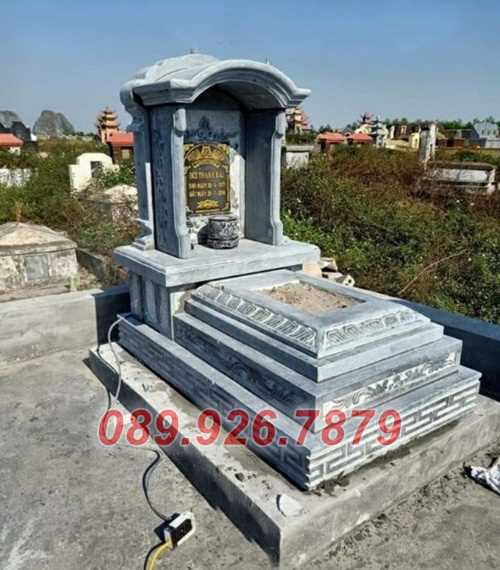 Sài Gòn thanh lý 40+ mộ đá đẹp mẫu 2023 - Mộ tam cấp có mái che đẹp