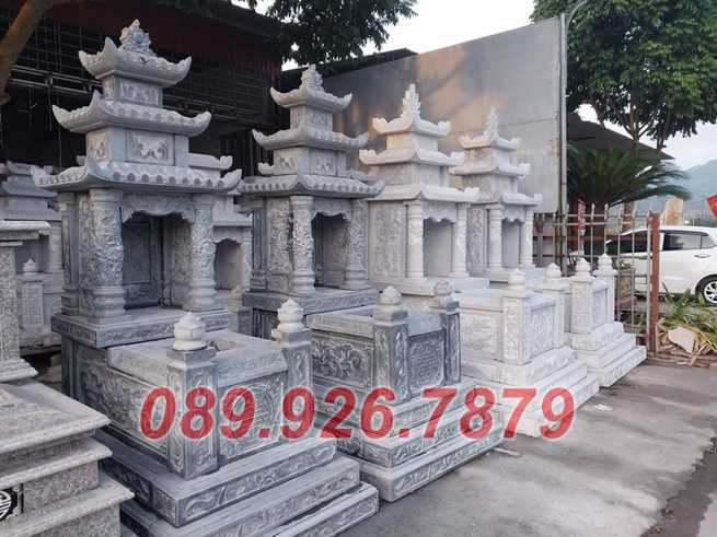 Mộ đá hỏa táng - Những mẫu mộ đá tam cấp chôn tro cốt bán Bình Chánh