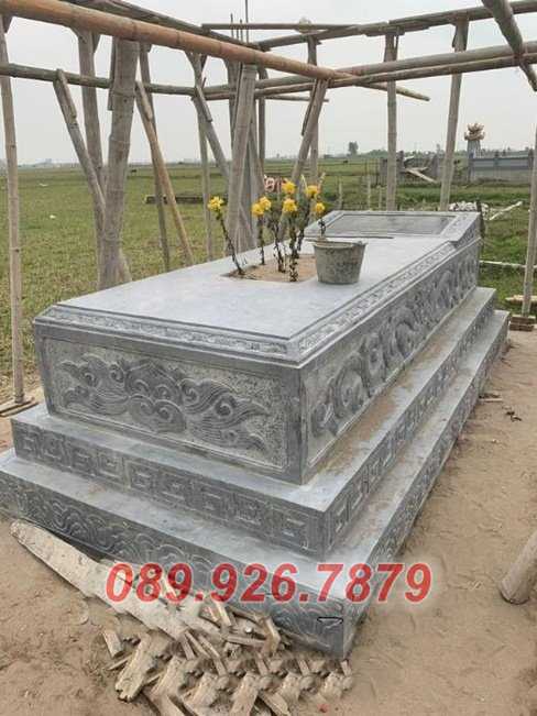 Mộ đá không mái - Mãu mộ đá tam cấp giá rẻ bán HCM - Thủ Đức