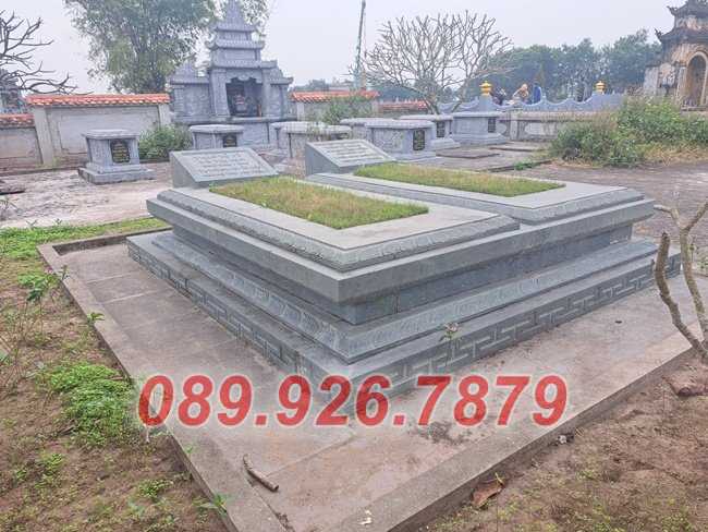 Mộ đá không mái - Mãu mộ đá tam cấp giá rẻ bán HCM - Thủ Đức