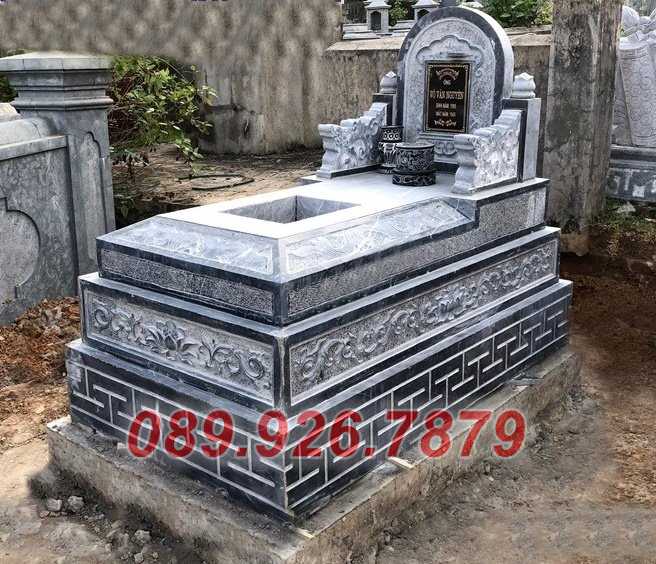 Mộ đá không mái - Mãu mộ đá tam cấp giá rẻ bán HCM - Thủ Đức
