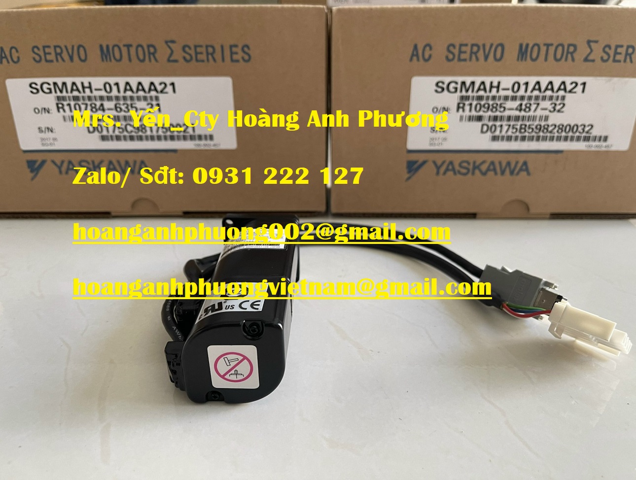 Động cơ Yaskawa SGMAH-01AAA21, Giá nhập tốt BH 12 tháng