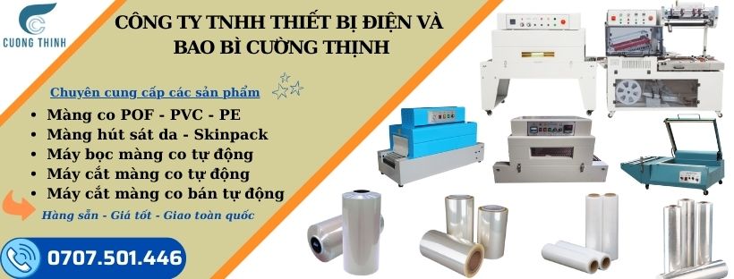 bán màng co pof 15 - 19 - 25mic giá tại kho, rẻ