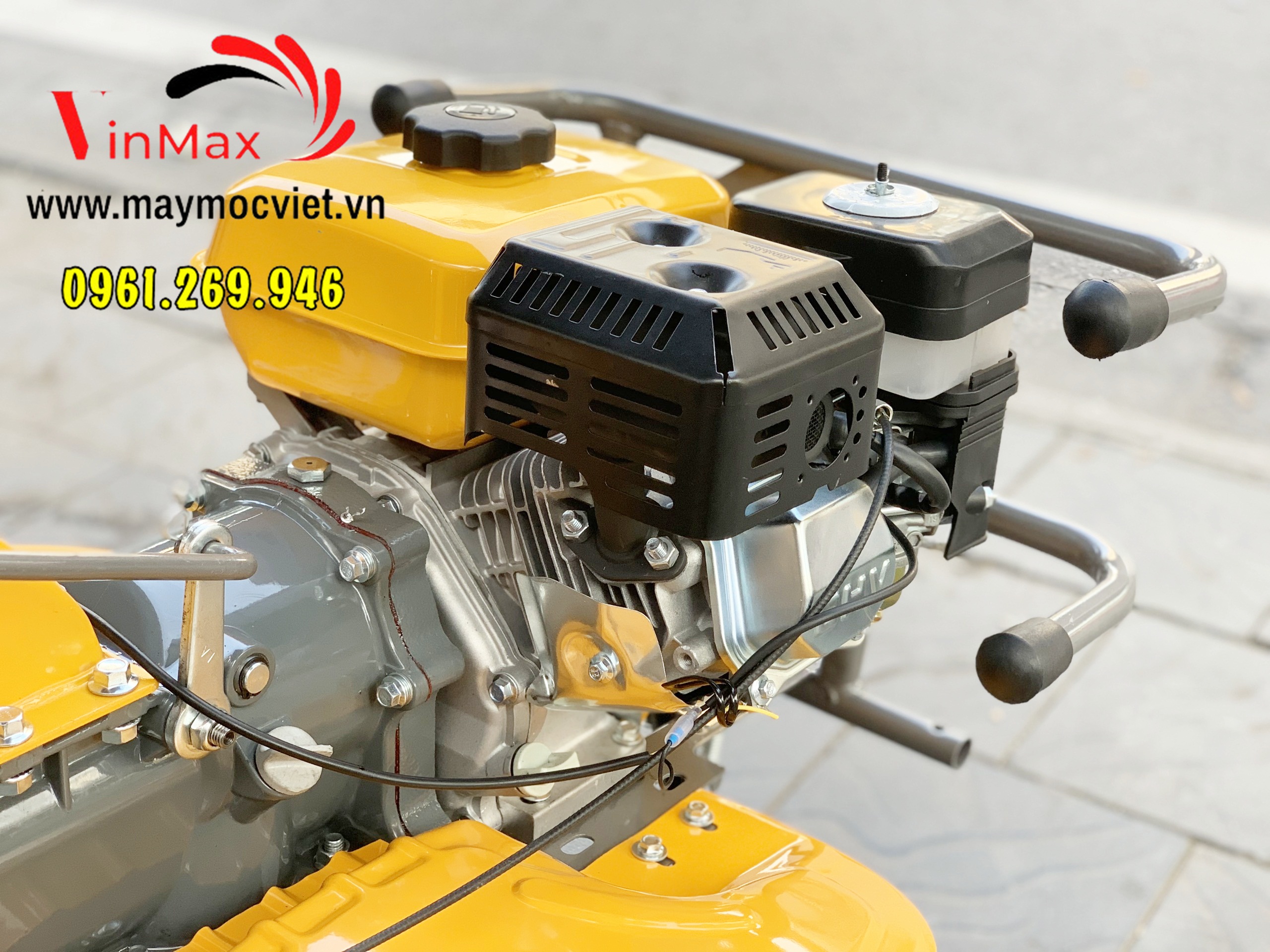 Máy xới đất mini chạy xăng Kawasaki KW170