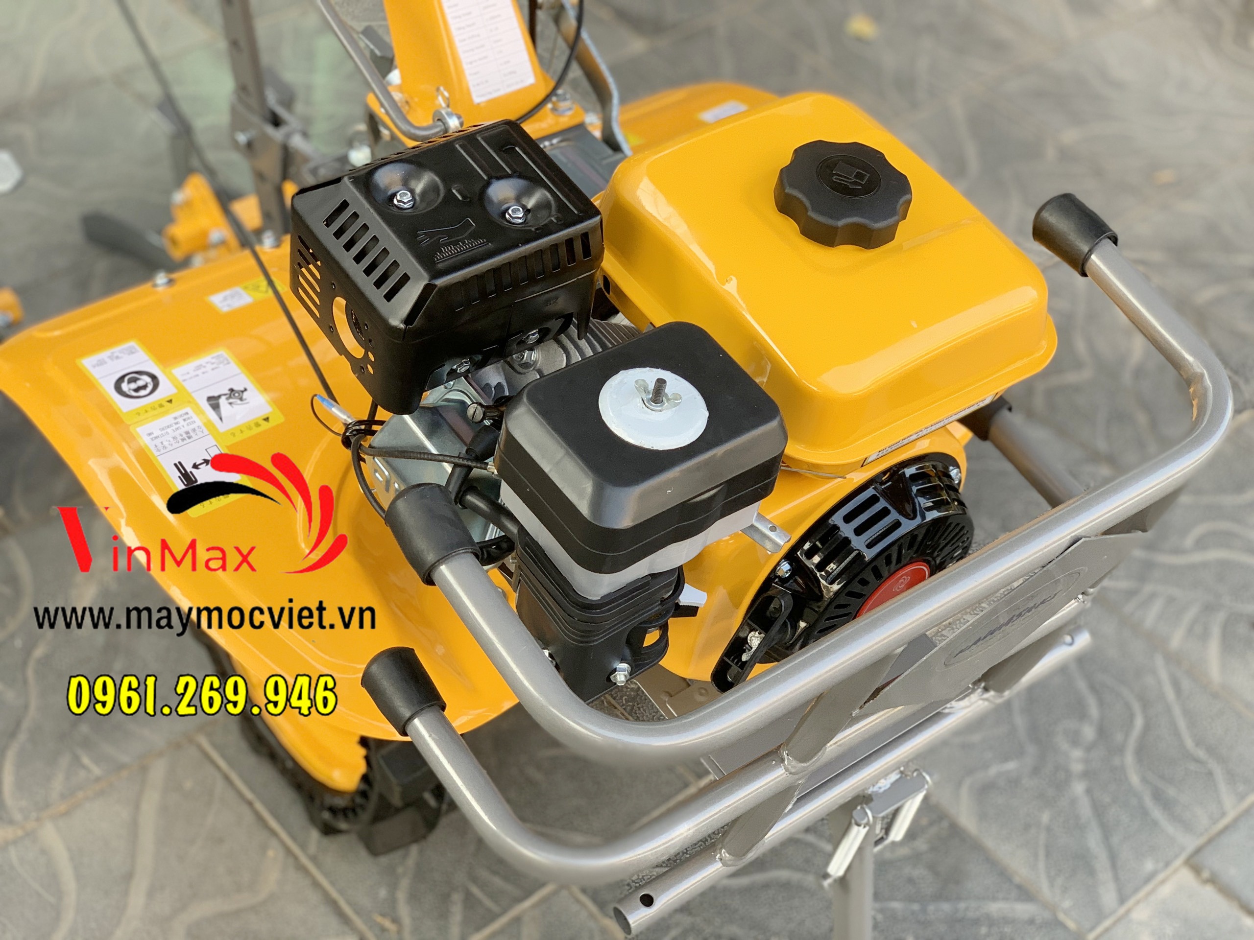 Máy xới đất mini chạy xăng Kawasaki KW170