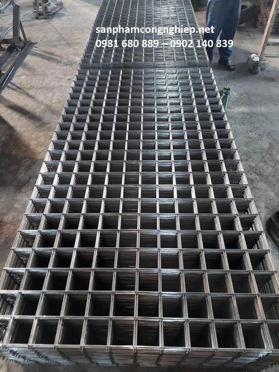 Lưới thép hàn đổ bê tông D6A150 giá siêu cạnh tranh tại xưởng sản xuaa