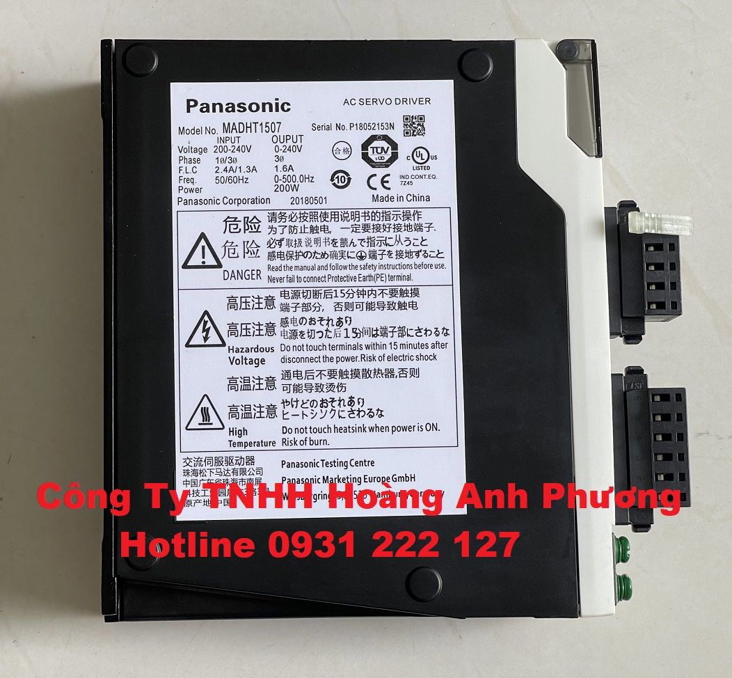 MADHT1507 Servo Panasonic, giá nhập trực tiếp tại Bình Dương