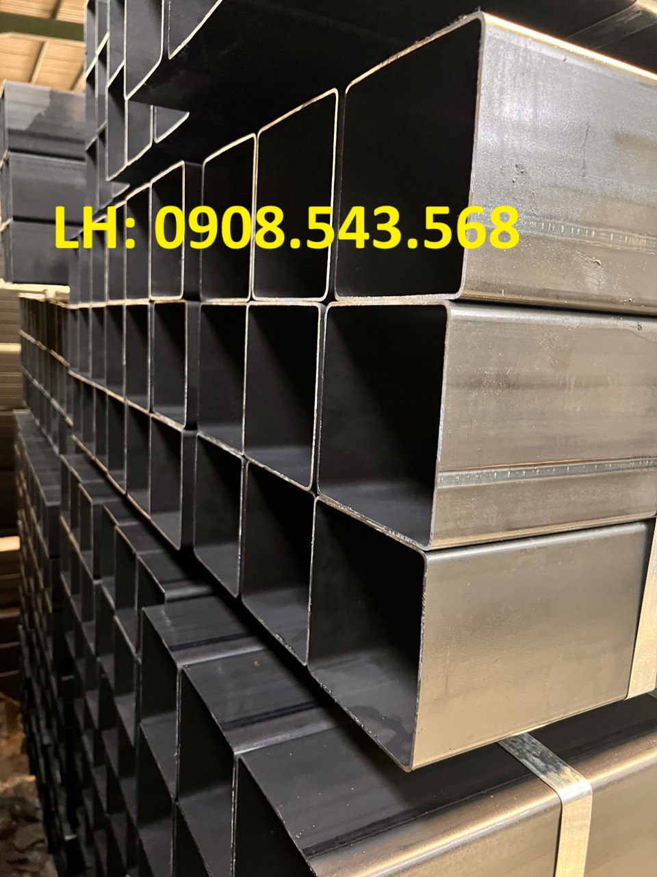 Thép hộp 50x100, 50x150, 80x120, 150x200