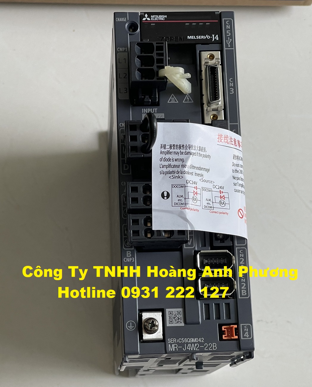 Bạn cần mua Servo Mitsubishi giá tốt  MR-J4W2-22B