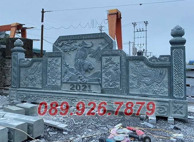 Mâu cổng đá sân nhà đẹp giá rẻ bán Tây Ninh - Cổng đá tam quan tứ trụ