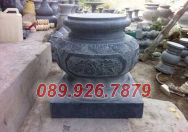 Chân tảng đá - Mẫu đá kê chân cột nhà mồ, nghĩa tran đẹp bán Khánh Hòa